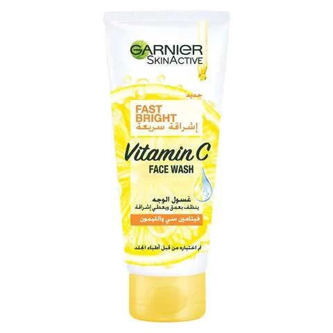 Garnier Skin Active Fast Bright - Vitamin C - Face Wash - 100ml