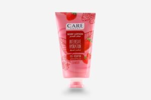 Care & More body lotion intensive hydration fast absorption - 150 ml Strawberry Scent Care & More body lotion intensive hydration fast absorption - 150 ml Strawberry Scent