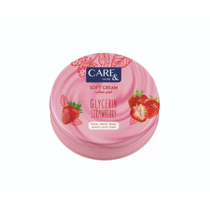 Care & More Soft Cream – 75 ml – Strawbery