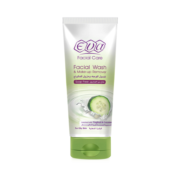 Eva Facial Wash And Makeup Remover - 150ml Yoghurt and Cucumber
