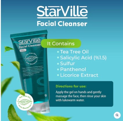 Star Ville facial cleanser gel 200 ml