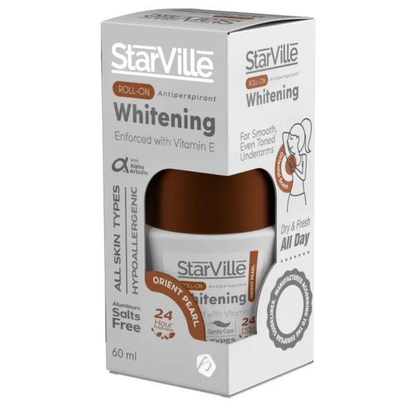 Starville Roll-On Antiperspirant Whitening -60 Ml
