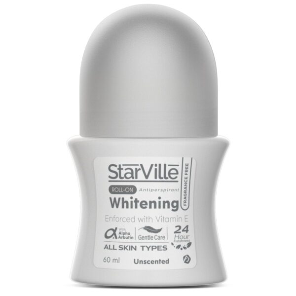 Starville Roll-On Antiperspirant Whitening -60 Ml